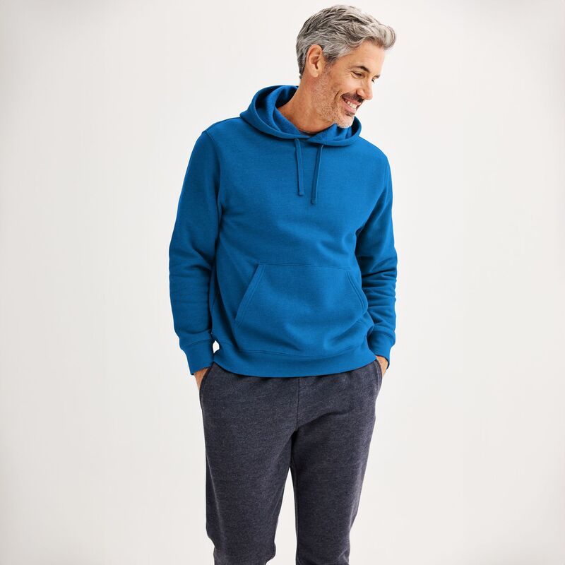 Tek Gear メンズ トップス Tシャツ フリース パーカー Mens Tek Gear Ultra Soft Fleece Hoodie Waterfallagoon
