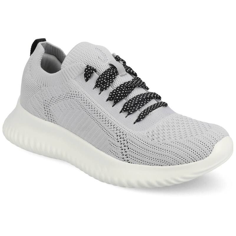 ジャーニー レディース シューズ スニーカー レース Journee Brena Womens CasualaceUp Sneakers Gray グレー