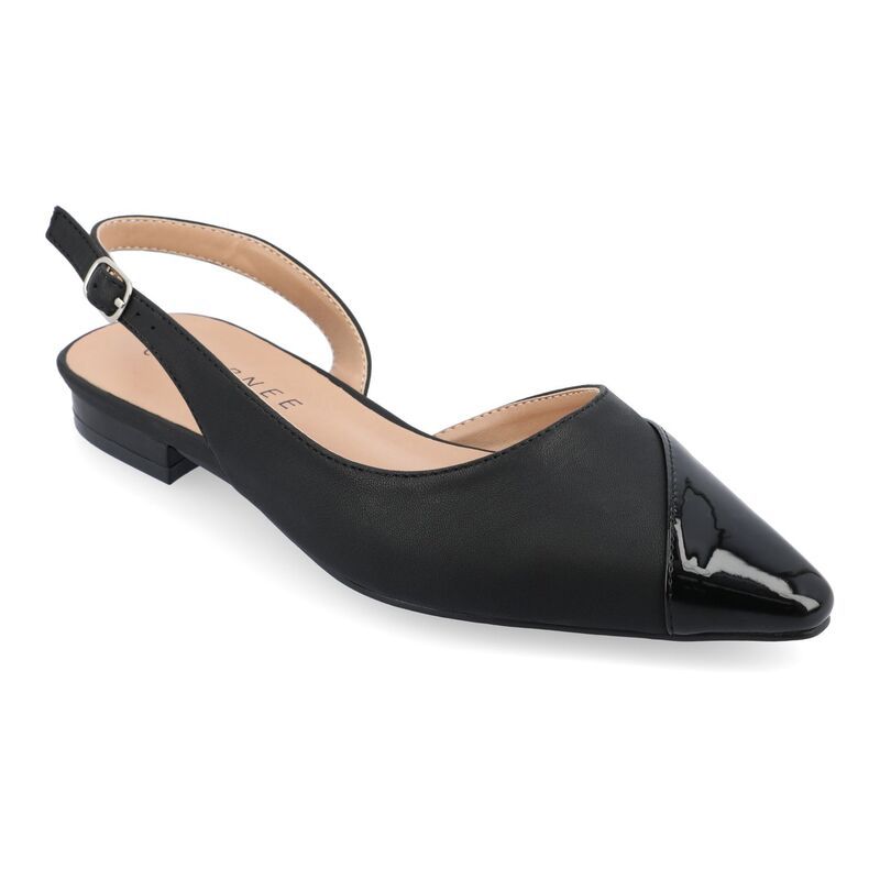 ジュルネ コレクション レディース シューズ サンダル Journee Collection Tru Comfort Foam Daphnne Womens Flats Black ブラック
