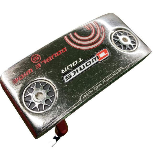 【中古】 オデッセイ O WORKS TOUR RED DOUBLE WIDE S 34インチ パター PT スチール (フレックスその他) メンズ 男性用 右利き 右用 Cランク ゴルフクラブ
