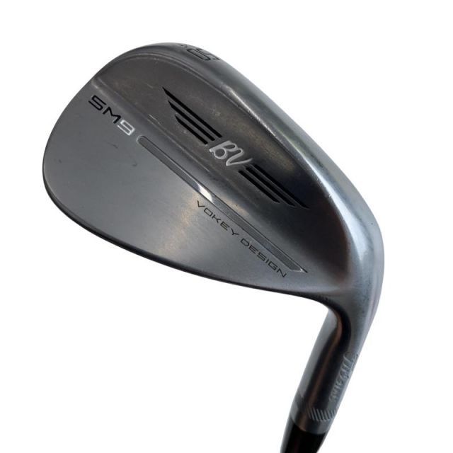 【中古】 タイトリスト VOKEY SPIN MILLED SM9 ツアークロム 50°/12°F ウェッジ WG BV 105 (フレックスその他) メンズ 男性用 右利き 右用 Cランク ゴルフクラブ