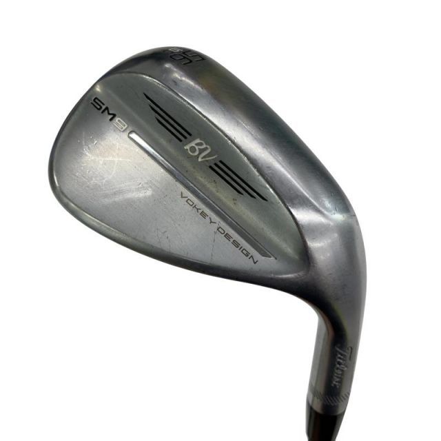 【中古】 タイトリスト VOKEY SPIN MILLED SM9 ツアークロム 56°/10°S ウェッジ WG BV 105 (フレックスその他) メンズ 男性用 右利き 右用 Dランク ゴルフクラブ