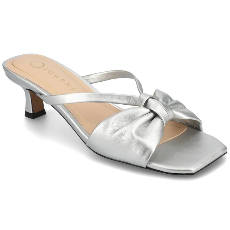 ジャーニー レディース シューズ パンプス Journee Starling Womens Dressy Pumpsilver シルバー