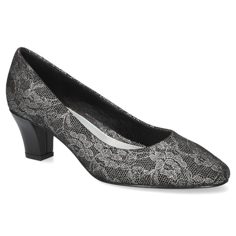 イージーストリート レディース シューズ パンプス Easy Street Ballari Womens Pumpsilver Lace シルバー