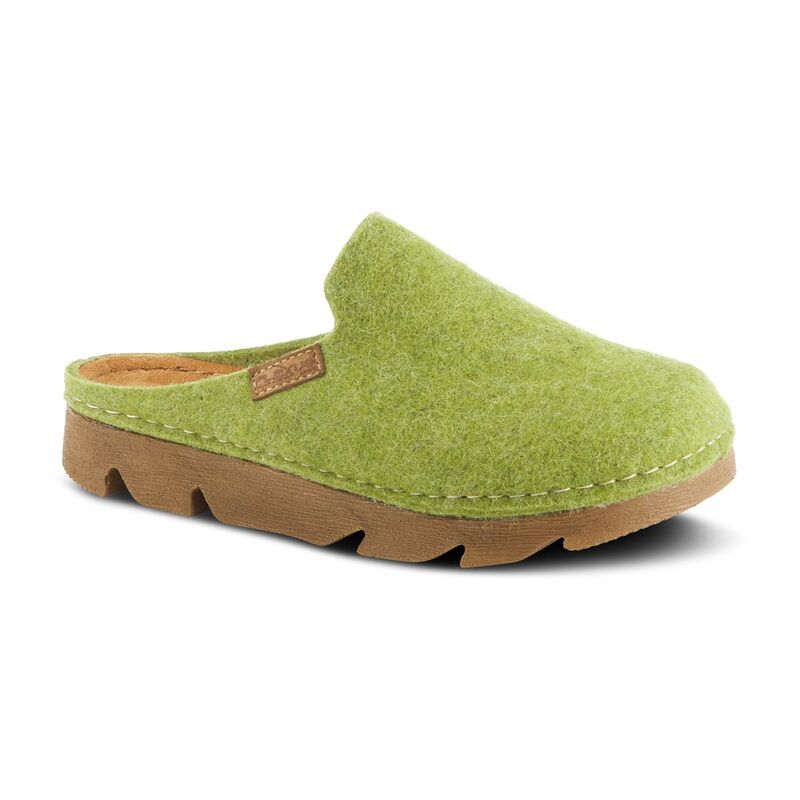 フレクサス レディース シューズ サンダル Flexus by Spring Step Cloggish Womenslippers Green グリーン