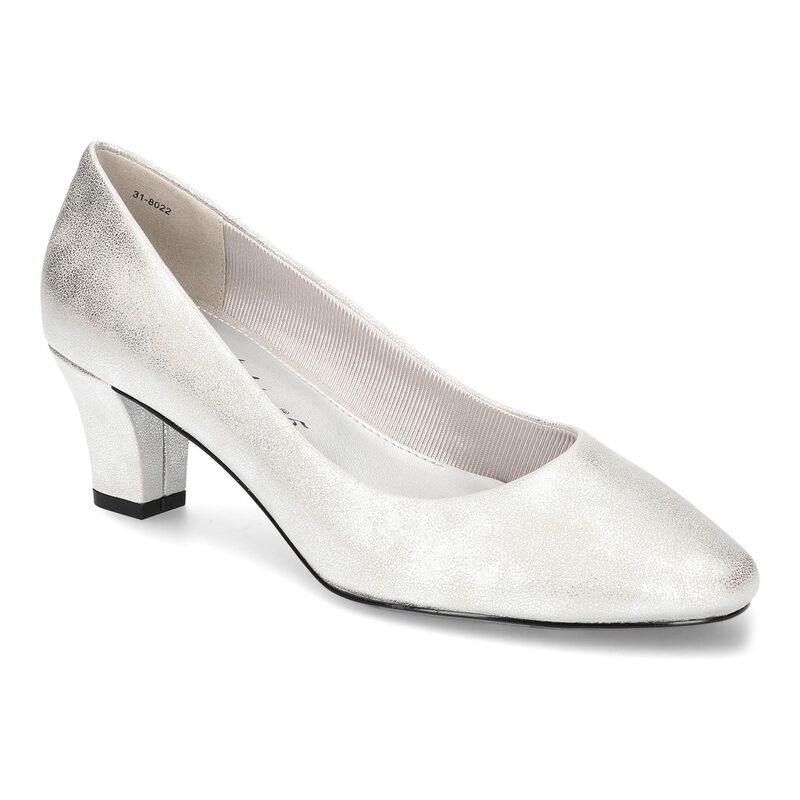 イージーストリート レディース シューズ パンプス ヒール Ballari by Easy Street Womens Block Heel Pumpsilver シルバー