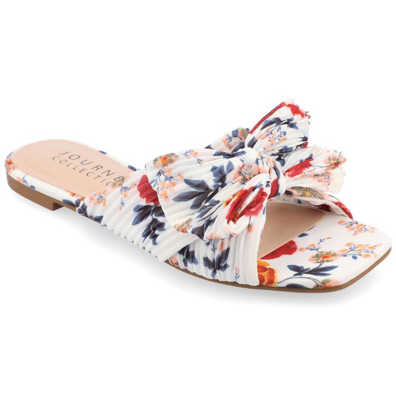 ジュルネ コレクション レディース シューズ サンダル Journee Collection Serlina Womens Tru Comfort Foam Slide Sandal Dark Flo