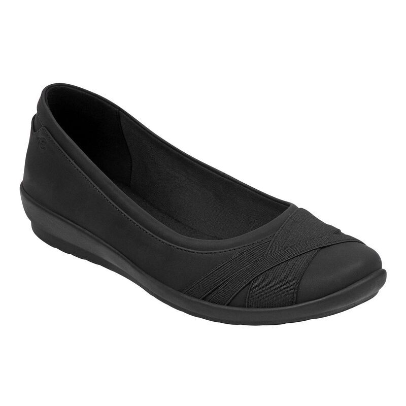 イージースピリット レディース シューズ サンダル Easy Spirit Acasia Womens Ballet Flats Black ブラック