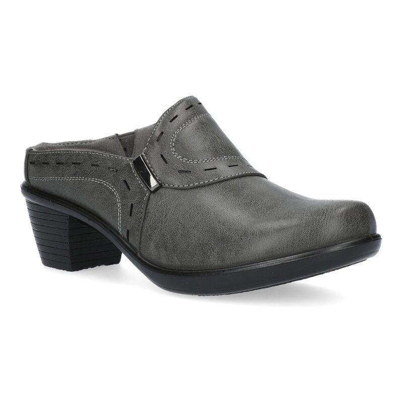 イージーストリート レディース シューズ サンダル Easy Street Cynthia Womens Mules Gray グレー
