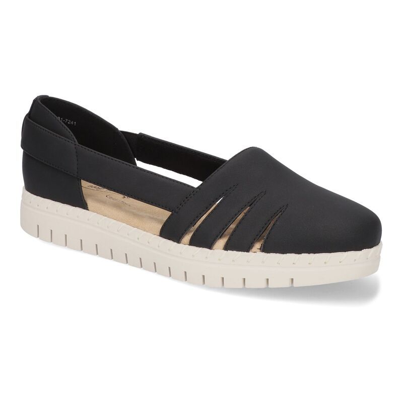 イージーストリート レディース シューズ サンダル Easy Street Bugsy WomenslipOn Shoes Black ブラック