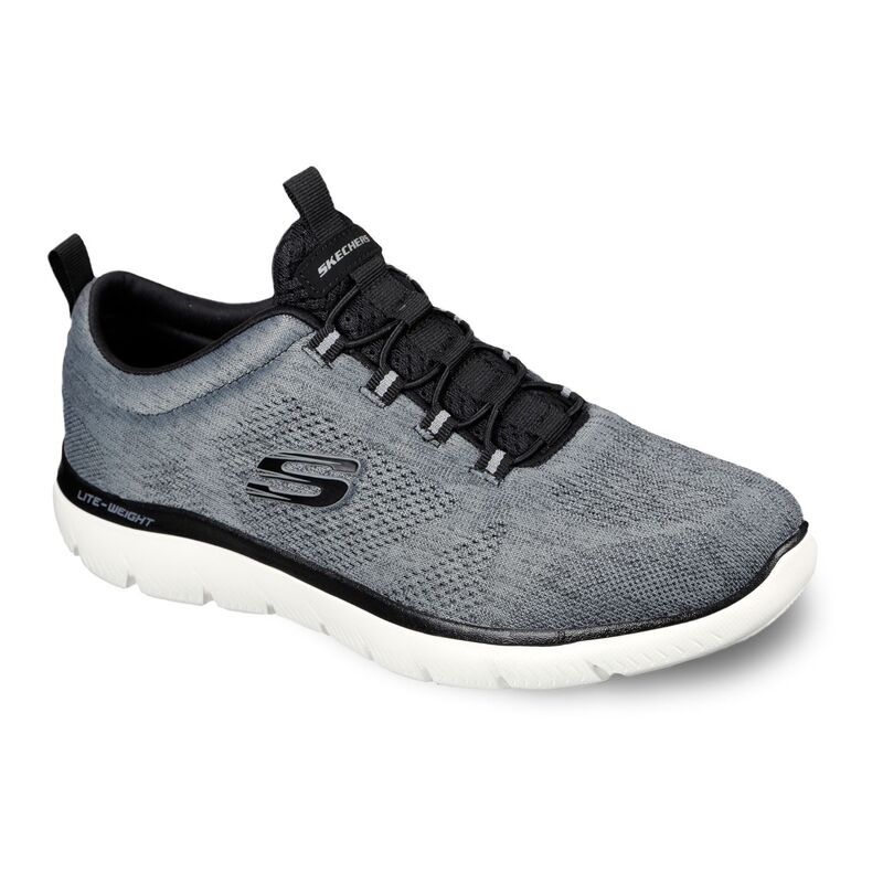スケッチャーズ メンズ シューズ スニーカー SkechersR Summits Louvin Mensneakers Black White ホワイト