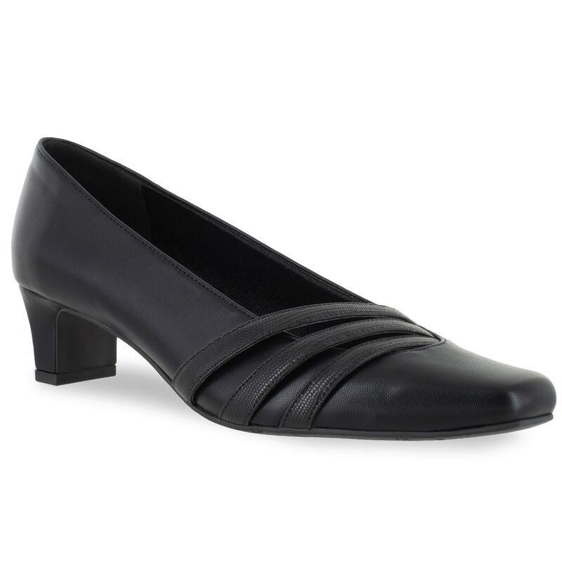 イージーストリート レディース シューズ パンプス Easy Street Entice Womensquare Toe Pumps Black ブラック
