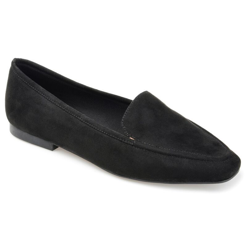 ジュルネ コレクション レディース シューズ スリッポン・ローファー Journee Collection Tullie Womens Loafer Flats Black ブラック