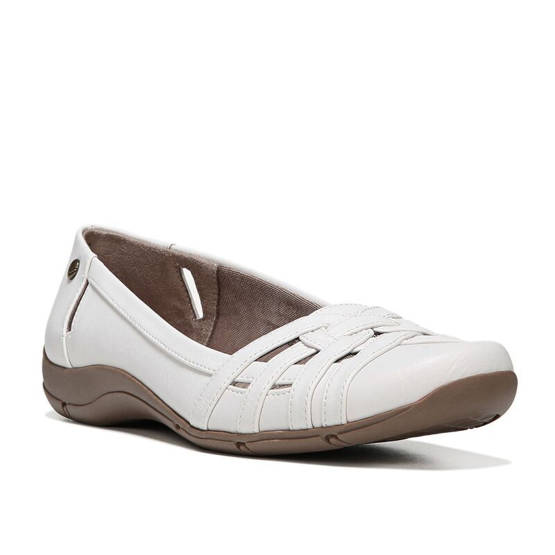 ライフストライド レディース シューズ サンダル LifeStride Diverse Womens Flats White Sand ホワイト