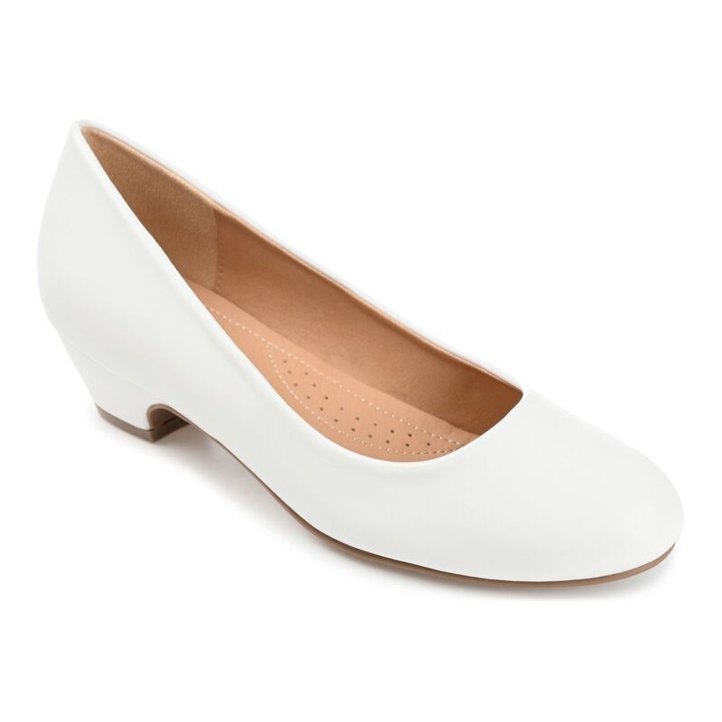 ジュルネ コレクション レディース シューズ パンプス ヒール Journee Collection Saar Womens Higheels White ホワイト