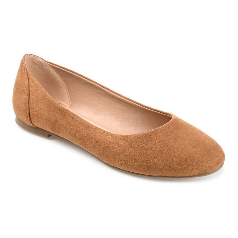 ジュルネ コレクション レディース シューズ サンダル Journee Collection Kavn Womens Comfort Sole Ballet Flats Tan タン