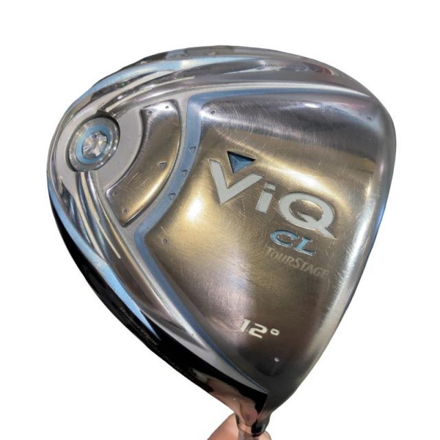 【中古】 ブリヂストン TOURSTAGE ViQ CL(2010) 12°(アクアブルー) ドライバー DR Tour AD SL-4 (フレックスR) レディース 女性用 右利き 右用 Dランク ゴルフクラブ