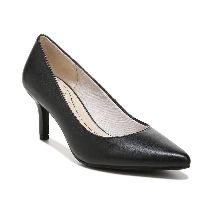ライフストライド レディース シューズ パンプス ヒール LifeStride Sevyn Womens Higheels Black Smooth ブラック