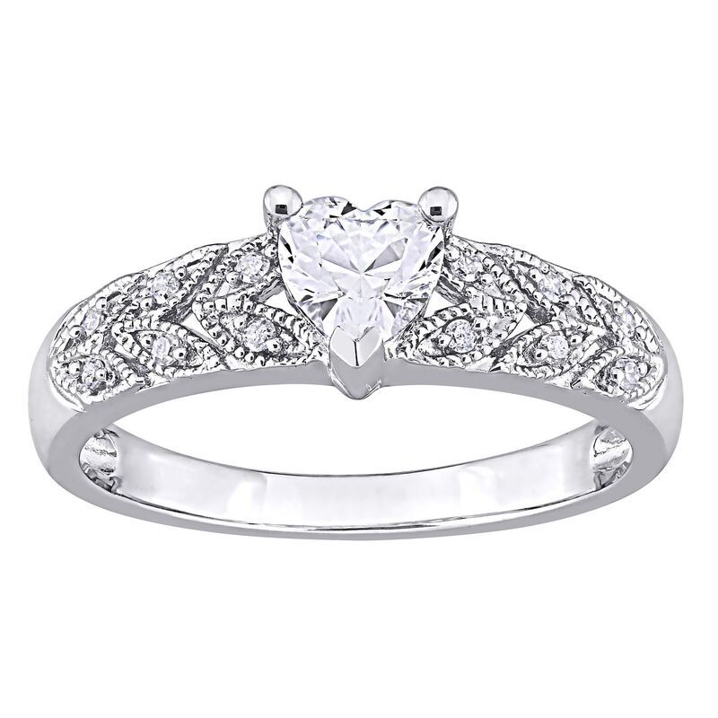 ステラ グレース レディース アクセサリー リング ヴィンテージ Stella Grace Sterling Silver LabCreated White Sapphire Diamond Acce