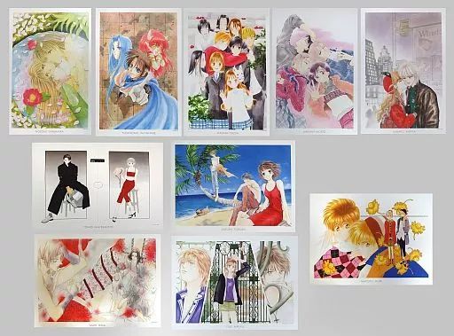 【中古】原画イラストボード LaLa 40周年原画展 複製原画10枚セット((2) 90年代)