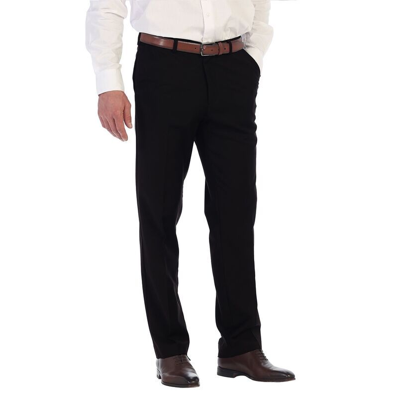 ジョベルティ メンズ ボトムス カジュアルパンツ Gioberti Mens Hidden Expandable Waist Dress Pants Black ブラック