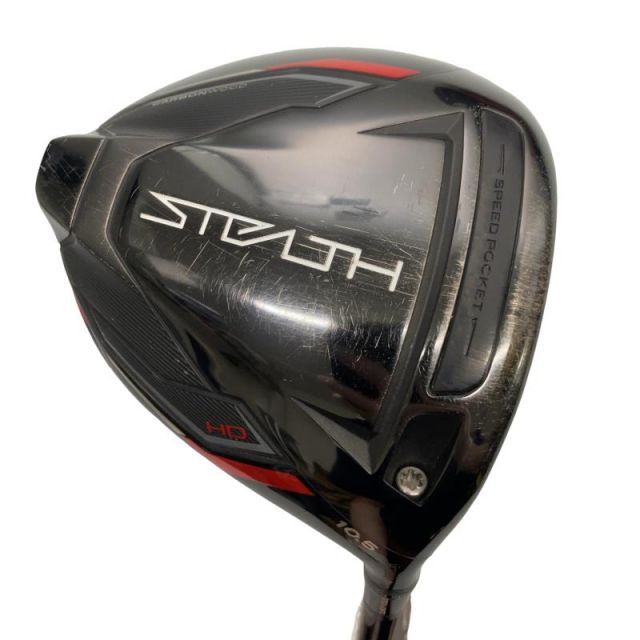 【中古】 テーラーメイド STEALTH HD 10.5° ドライバー DR リシャフト (フレックスその他) メンズ 男性用 右利き 右用 Dランク ゴルフクラブ