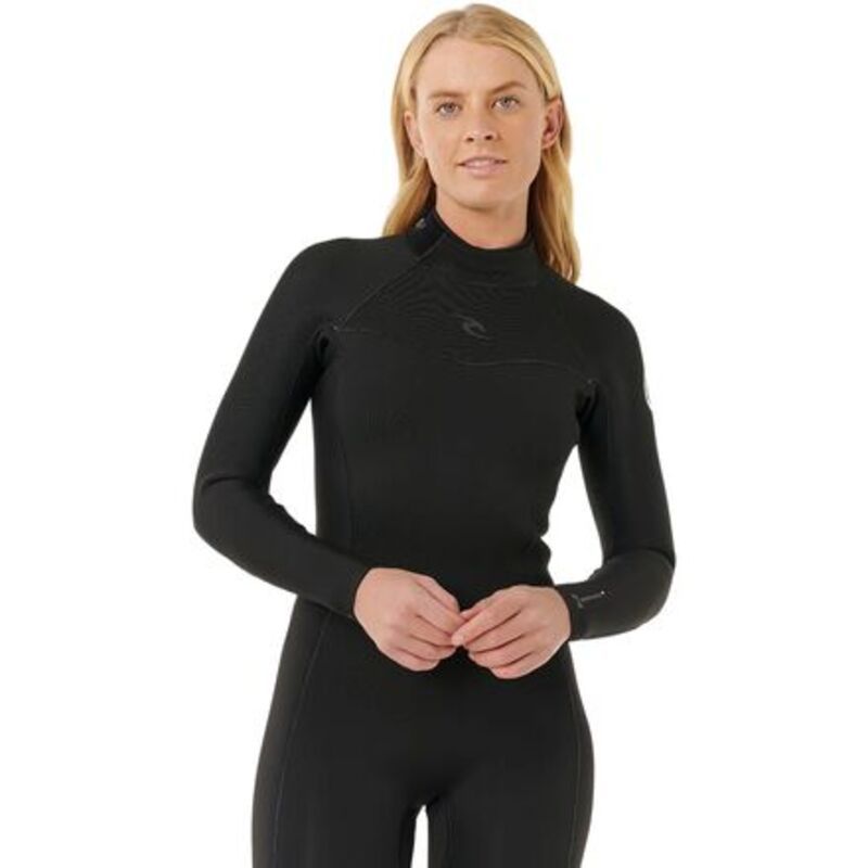 リップカール レディース 水着 上下セット Rip Curl Dawn Patrol 32 BackZip Full Wetsuit Womens Black ブラック