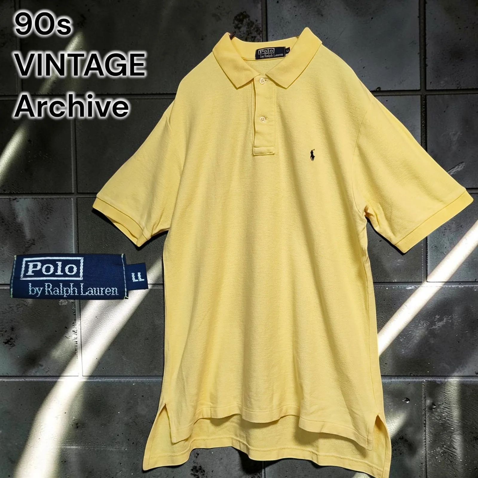 美品 90s POLO RALPH LAUREN VINTAGE Archive ポロラルフローレン 半袖