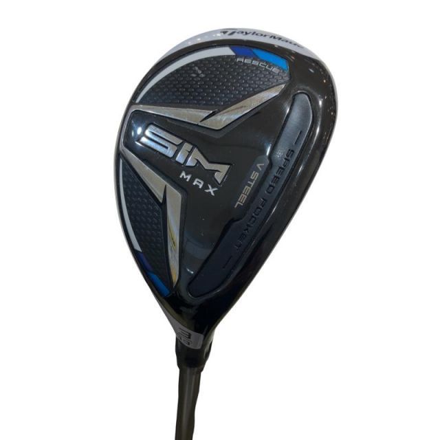 【中古】 テーラーメイド SIM MAX U3 ユーティリティ UT TENSEI BLUE TM60(UT) (フレックスR) メンズ 男性用 右利き 右用 Cランク ゴルフクラブ