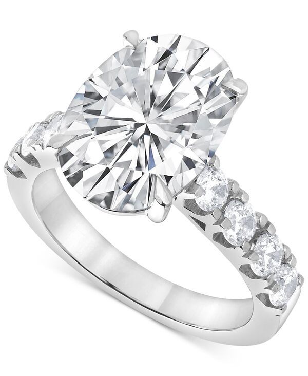 バッジェリーミシュカ レディース アクセサリー リング Badgley Mischka Certified Lab Grown Diamond Oval Engagement Ring 5 ctw i