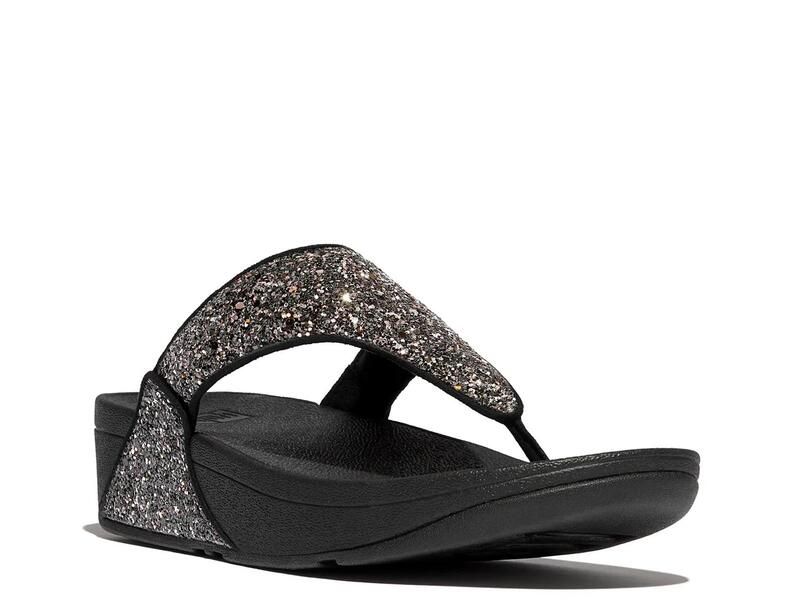 フィットフロップ レディース シューズ サンダル FitFlop Lulu Wedge Sandal Black ブラック
