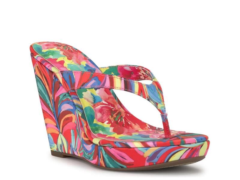 ジェシカシンプソン レディース シューズ サンダル Jessica Simpson Jyseta Wedge Sandal Multicolor マルチカラー