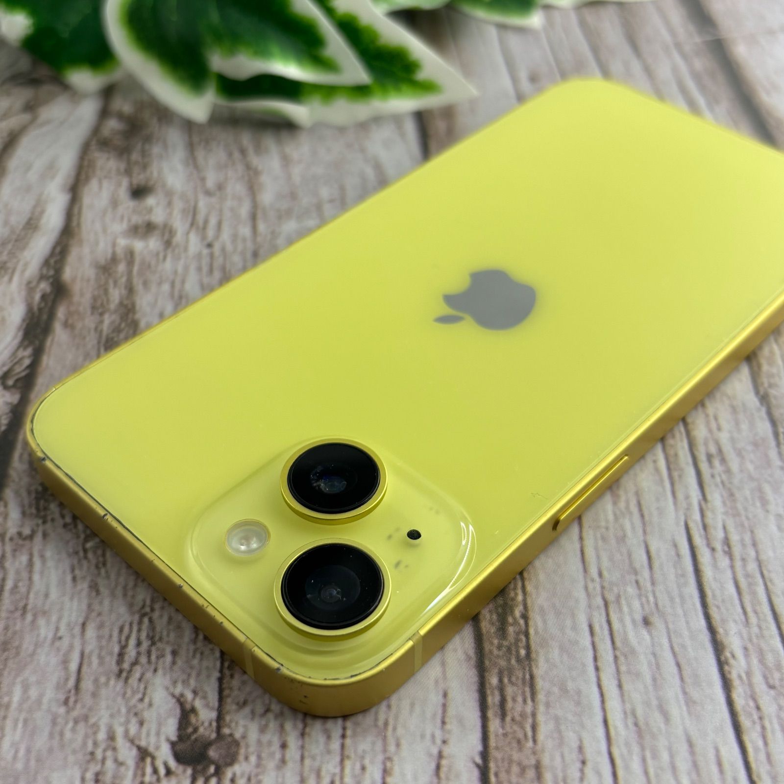 iPhone14 128GB イエロー SIMフリー バッテリー100% iPhone 14 整備