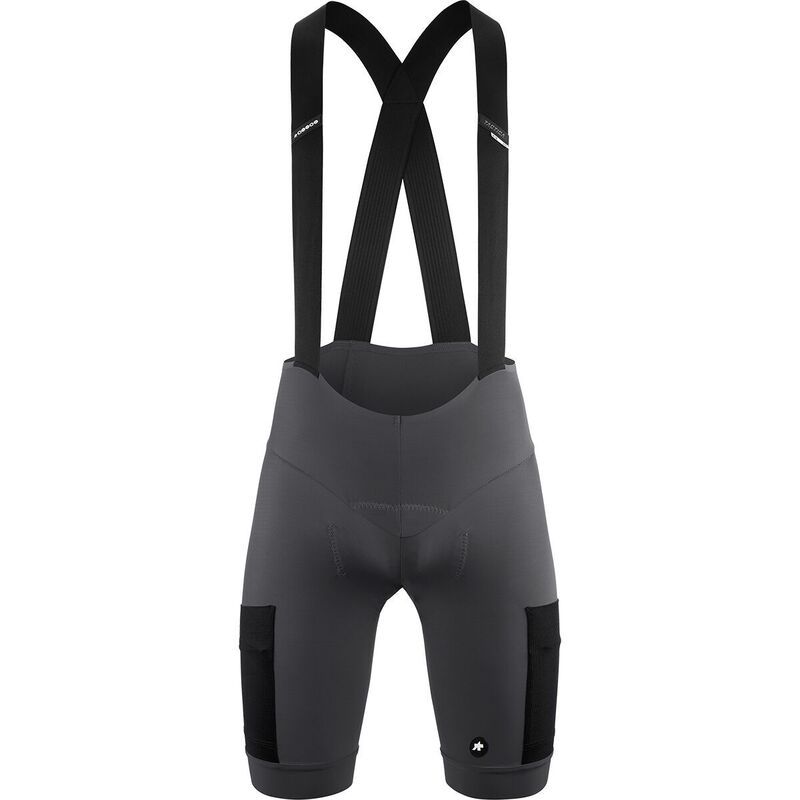 アソス メンズ ボトムス ハーフパンツ・ショーツ ショートパンツ Assos TACTICA KIESKAFER Gravel Bib Shorts T5 Mens Robust Grey グレー