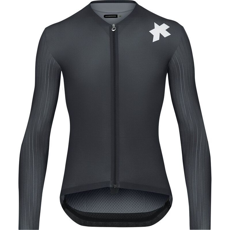 アソス メンズ トップス Tシャツ ジャージー Assos EQUIPE RS LS Jersey S11 Mens Precision Graphite グラファイト