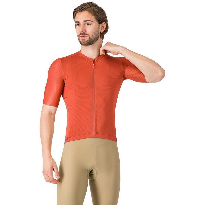 カステリ メンズ トップス Tシャツ ジャージー Castelli Espresso 2 Jersey Mens Paprika