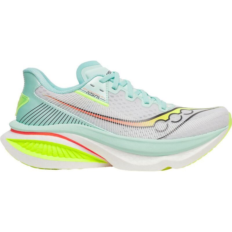 サッカニー レディース シューズ スニーカー Saucony Endorphin Azura Running Shoe Womens WhiteSplash ホワイト