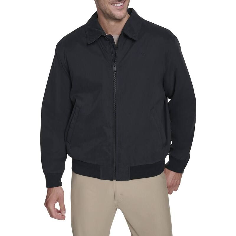 ドッカーズ レディース アウター ジャケット・ブルゾン トール Big Tall Dockers Microtwill Bomber Jacket Black ブラック 21,360円