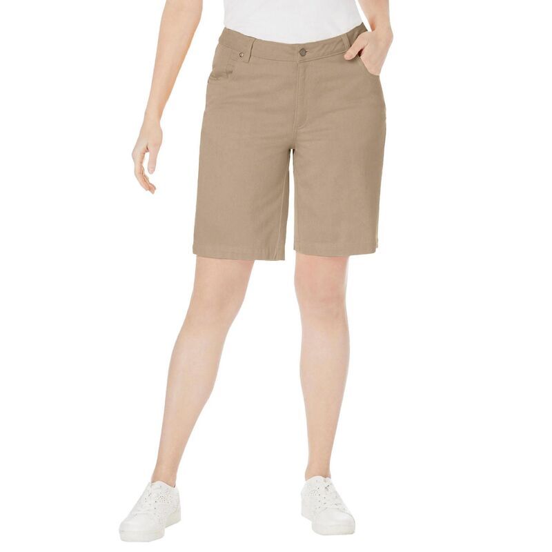 ジェシカロンドン レディース ボトムス ハーフパンツ・ショーツ プラスサイズ ショートパンツ コットン デニム Jessica London Womens Plusize Classicotton D