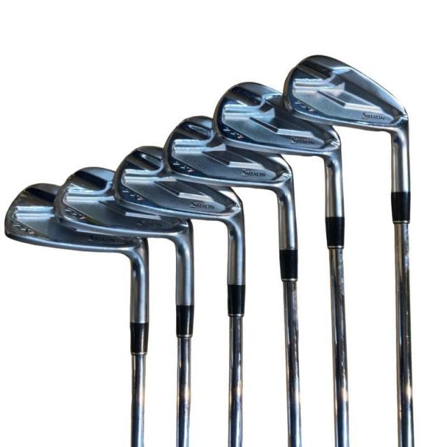 【中古】 ダンロップ SRIXON ZX7 6S アイアンセット IR 純正特注シャフト (フレックスS) メンズ 男性用 右利き 右用 Cランク ゴルフクラブ
