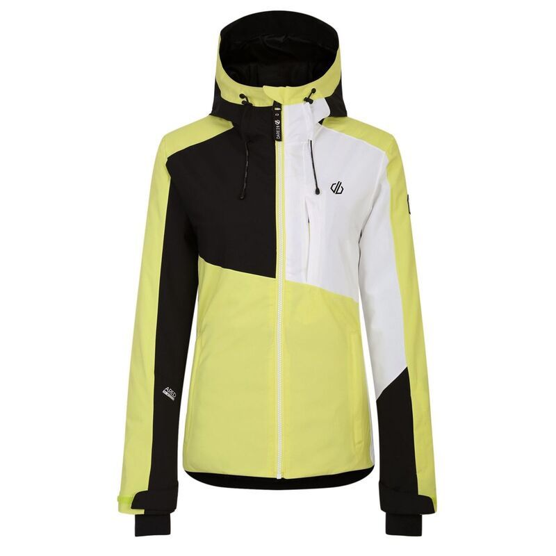 デアツービー レディース アウター ジャケット・ブルゾン Dare 2B WomensLadies Chute Ski Jacket Yellow Plum And Black ブラック