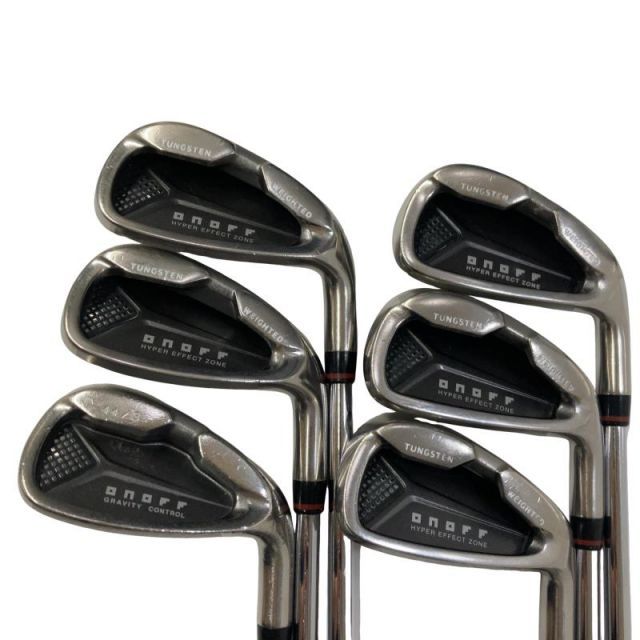 【中古】 ダイワ(グローブライド) ONOFF(2012) 6S アイアンセット IR NS PRO 950GH (フレックスS) メンズ 男性用 右利き 右用 Cランク ゴルフクラブ