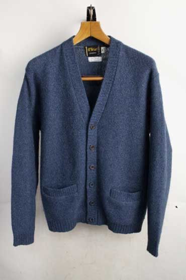 1960年代 Mc Briar カーディガン【M】【古着】【中古】【メンズ】【レディース】男性【ヴィンテージ】 【ビンテージ】 【vintage】アメカジ 60’s 60s 60s 70’s 70s セーター ウール モヘア モヘヤ