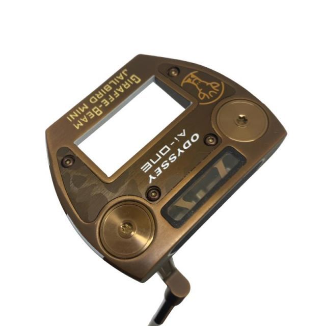 【中古】 オデッセイ Ai-ONE GIRAFFE-BEAM JAILBIRD MINI 34インチ パター PT STROKE LAB 90 スチール (フレックスその他) メンズ 男性用 右利き 右用 Bランク ゴルフクラブ