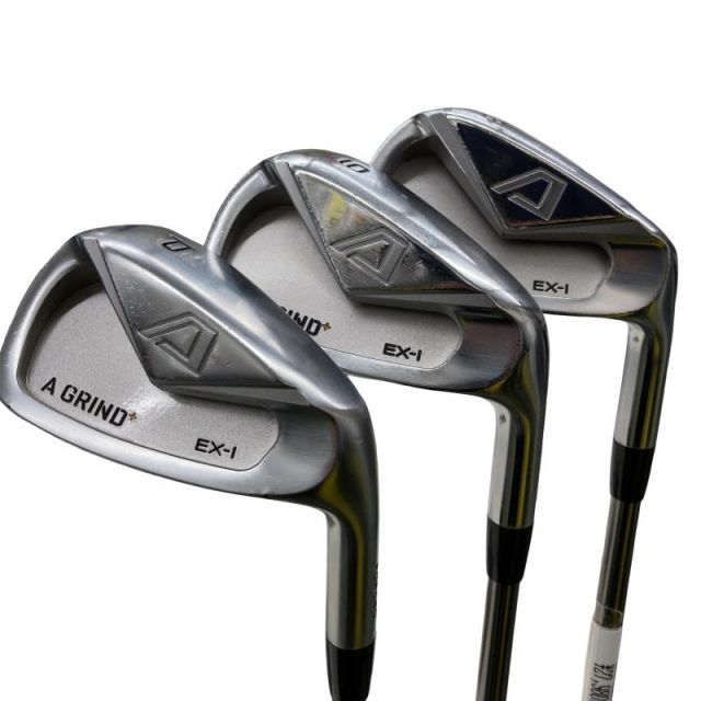 【中古】 A DESIGN GOLF A GRIND+ EX-I 6S アイアンセット IR リシャフト (フレックスその他) メンズ 男性用 右利き 右用 Cランク ゴルフクラブ 24,472円