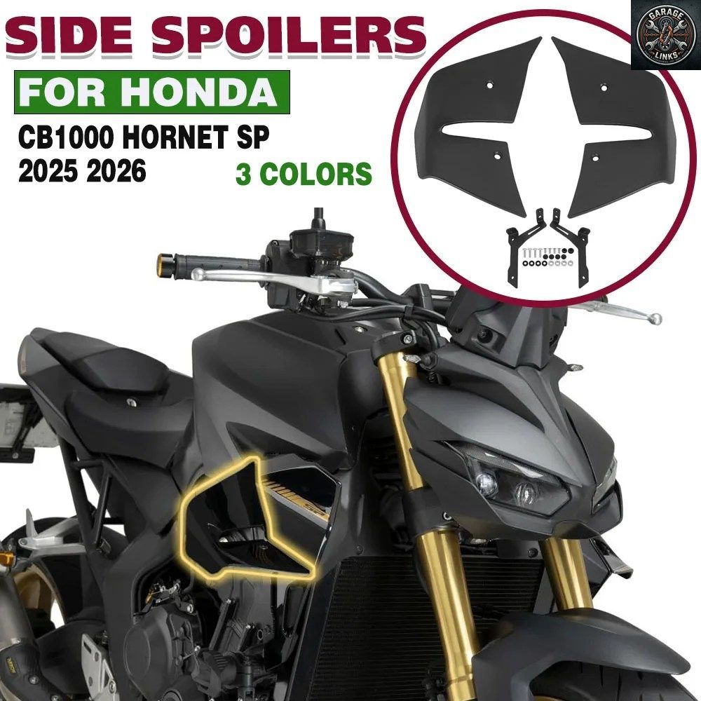 CB1000 サイドダウンフォーススポイラーフェアリングウィングレット ホンダ CB 1000 ホーネット SP 2025 2026 モーターサイクル ネイキッド