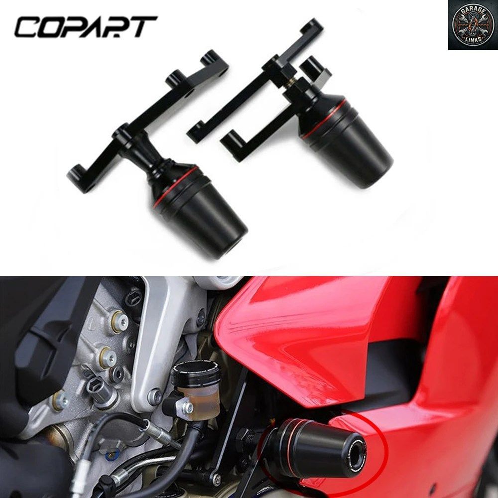 DUCATI PANIGALE V4/ 2012-2021 オートバイ転倒防止フレームスライダーフェアリングガードアンチクラッシュパッドプロテクター