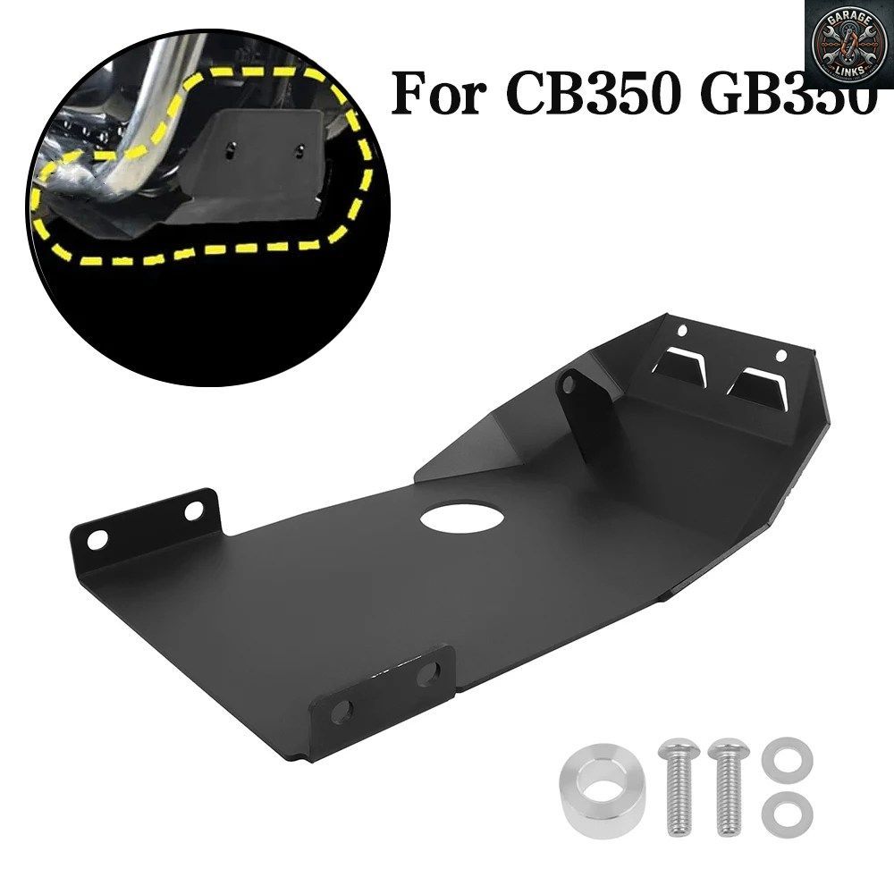 ホンダ GB350 GB350S GB 350 S CB350 CB 350 2021-2024 2023 エンジンシャーシ保護ベリーパンカバーガードボトムスキッドプレート