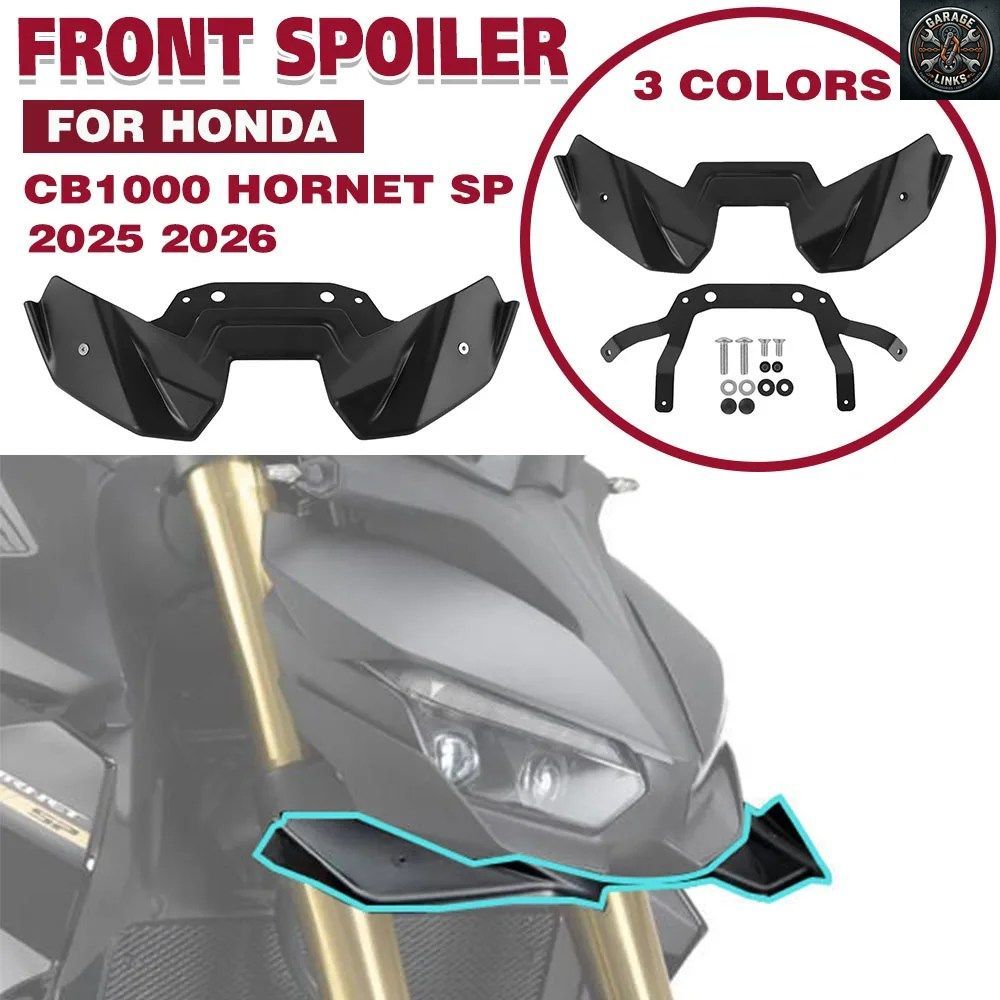 CB 1000 HORNET 2025 SP 2026 フロントスポイラー HONA CB1000 オートバイ ダウンフォース ネイキッド フロントスポイラー ウィングレット
