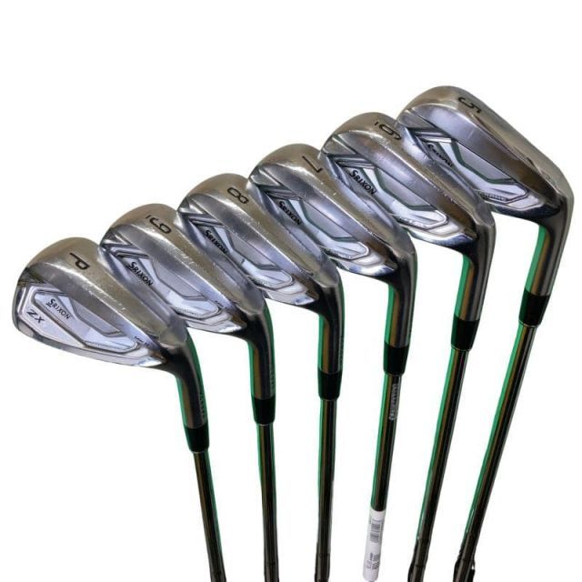 【中古】 ダンロップ SRIXON ZX5 Mk II 6S アイアンセット IR NS PRO MODUS3 TOUR105 D.S.T (フレックスS) メンズ 男性用 右利き 右用 Dランク ゴルフクラブ